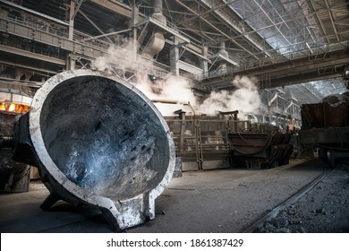 Interior Of A Steel Mill