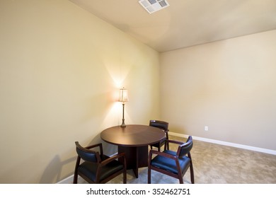 Interior with Table and Chairs