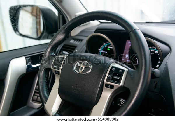 Interior Toyota Land Cruiser Prado 150 Stock Photo Edit Now