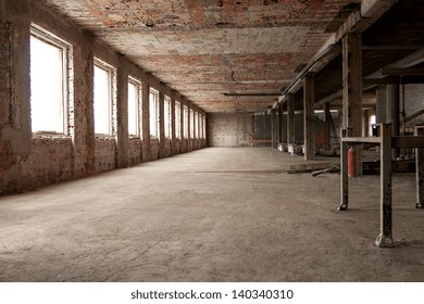 Interior Under Construction, Building Site, Empty Interior