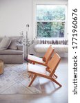 Interior View Of Beautiful Lounge With Sofas And Chairs In New Family House