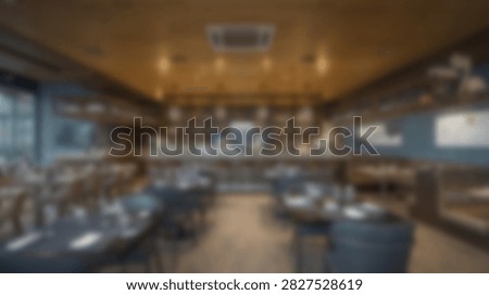Interior view of a contemporary restaurant featuring a well-stocked bar and comfortable dining seating arrangements.