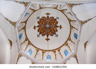 Interior View Of Ghazi Orhan Mosque,one Of Ottoman Emperor In Bursa,Turkey.20 May 2018
