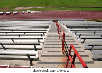 Interior View Of Memorial Stadium, Bakersfield Community College, California