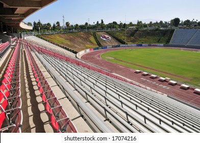 Interior View Of Memorial Stadium, Bakersfield Community College, California