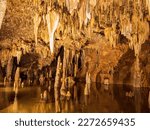 Interior view of the Meramec Caverns at Missouri