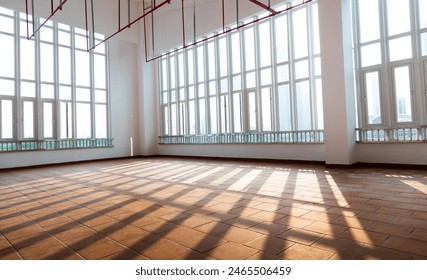 Interior view of modern empty office