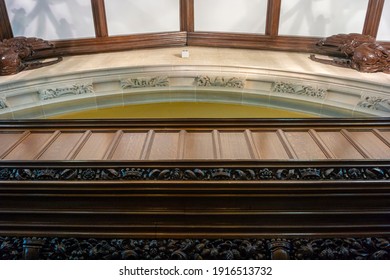 Interior Views Of The Supreme Court, Parliament Square, Westminster, London, UK