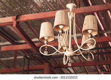 Interior Vintage Old Ceiling Light