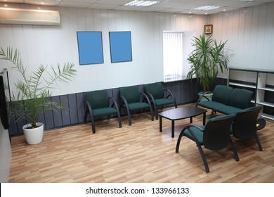 Interior Of A Waiting Room