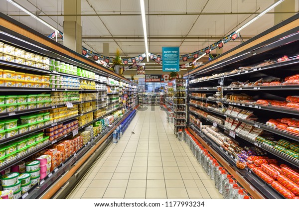 Interiors Supermarket Johannesburg South Africa On Stock Photo (Edit ...