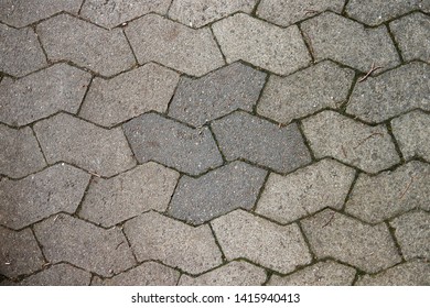 Interlocking Paver Pavement Surface Use Texture Stock Photo 1415940413 ...