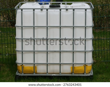 Intermediate Bulk Container for rainwater