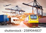 Intermodal transport combines different modes of transport, such as sea, rail, and road, to optimize efficiency and cost-effectiveness. 