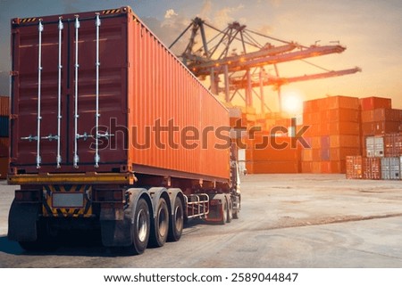 Intermodal transport combines different modes of transport, such as sea, rail, and road, to optimize efficiency and cost-effectiveness. 