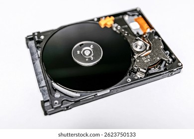 Internal component process structure of high speed solid state mechanical hard drive - Powered by Shutterstock - Get 15% off with code: PIKWIZARD15