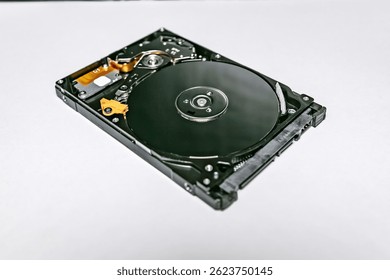 Internal component process structure of high speed solid state mechanical hard drive