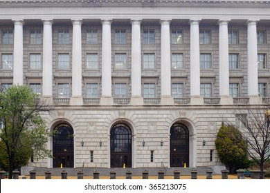 Internal Revenue Service (IRS) Headquarters Building In Washington DC, USA