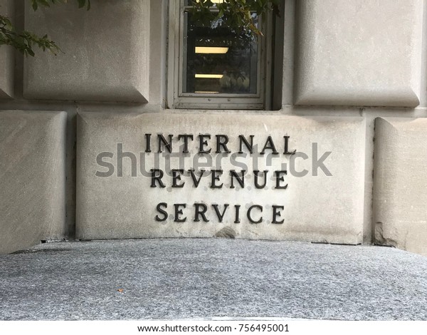Internal Revenue\
Service  Stone Marker\
Sign
