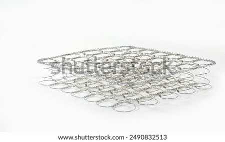 Internal technology of springs and coating inside mattress for box bed