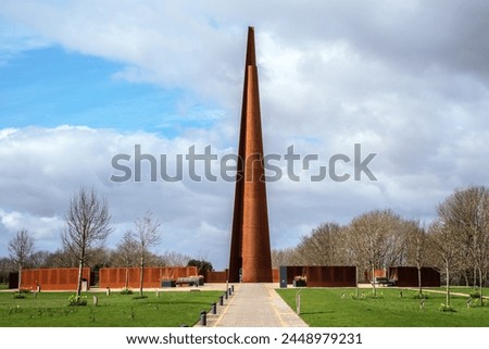 The International Bomber Command Centre memorial at Lincoln, Lincolnshire, England,