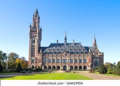 International Court Of Justice Building In Netherlands