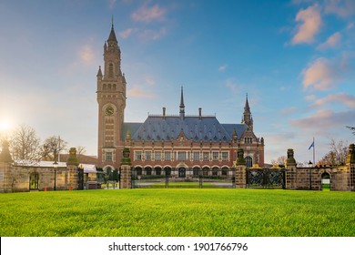 The International Court Of Justice In The Peace Palace In Hague