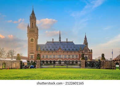 The International Court Of Justice In The Peace Palace In Hague