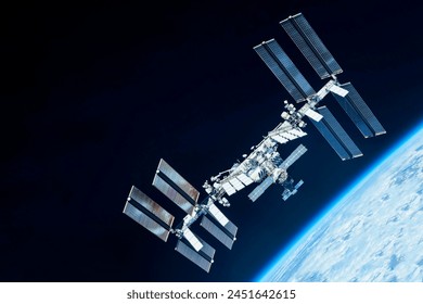 International Space Station. Elements of this image furnished by NASA - Powered by Shutterstock