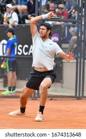 Internazionali BNL D'Italia Roma Master 1000 Tournament - 07/20-05-2018 - Khachanov Karen (RUS) In Action At 