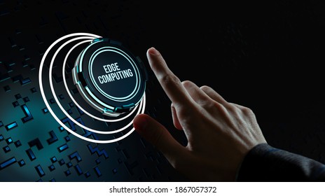Internet, business, Technology and network concept. Edge computing modern IT technology on virtual screen. - Shutterstock ID 1867057372