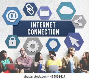 Internet Connection Technology Information Concept