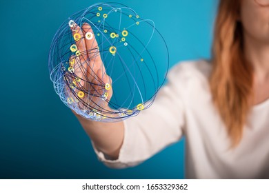 internet net and data digital concept