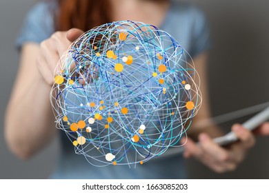 internet net and data digital concept