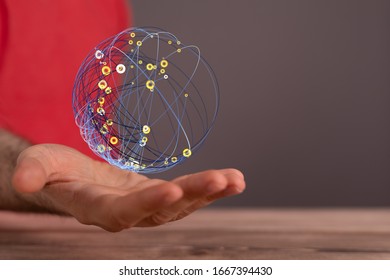 internet net and data digital concept