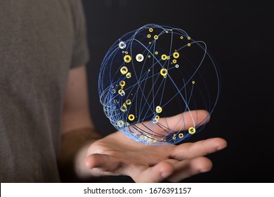 internet net and data digital concept