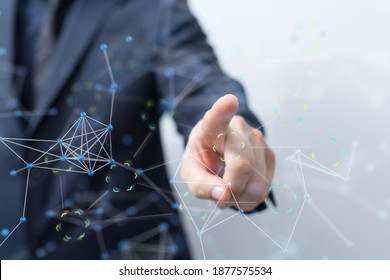 internet net and data digital concept