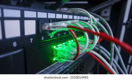 Internet network server lan cable