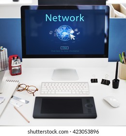 Internet Network www Globalization Connection Concept