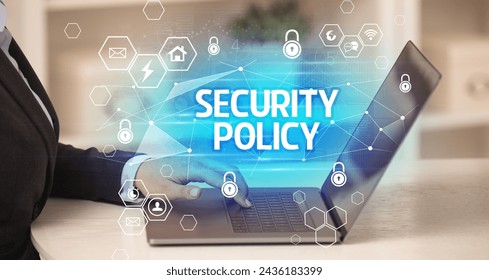 internet security and data protection concept