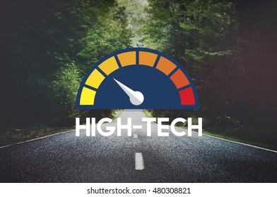 Internet Speed Test Software Concept