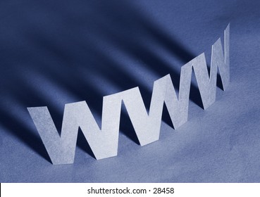 Internet Technology Concept: www
