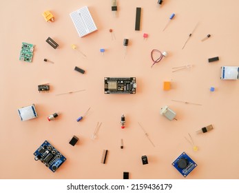 Internet of Thing concept, IOT , Arduino Boards and many other electronic devices are being assembled into Internet of Things projects.