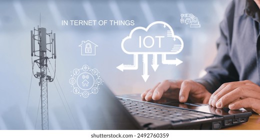 Internet of Things Internet of Everything is an integrated network of technologies that connect devices and promote communication between devices and the cloud, starting with the emergence of computer