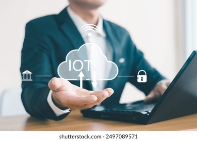 Internet of Things iot An integrated network of interconnected devices and technologies that facilitate communication between devices and the cloud as well as between devices themselves.
