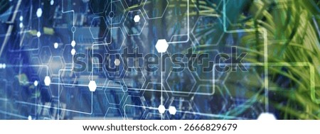Internet Wireless Communication Network Abstract Background. Binary code.