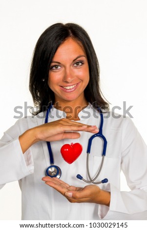internist with heart