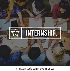 Internship Learning Management Trainee Skills Concept