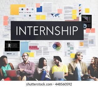 Internship Management Temporary Position Concept