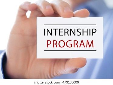 Internship Program - Business Concept